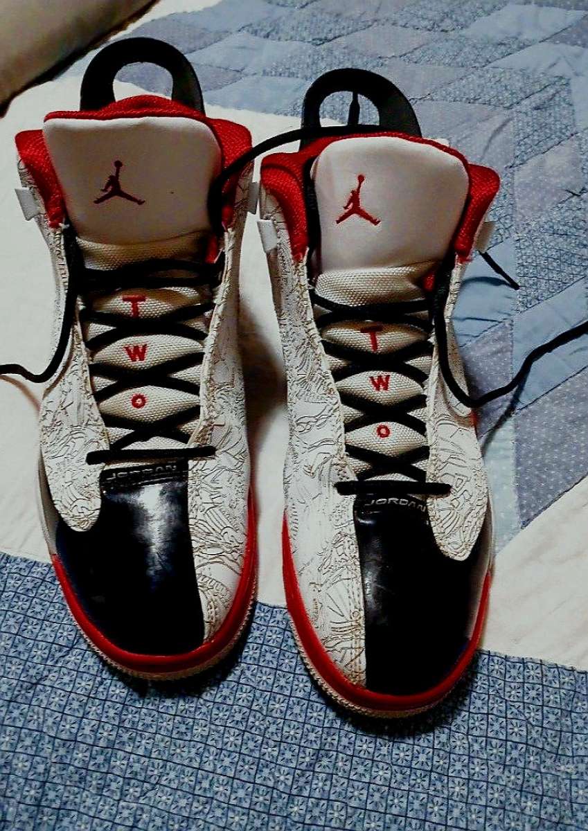 Jordan Dub Zero Varsity red