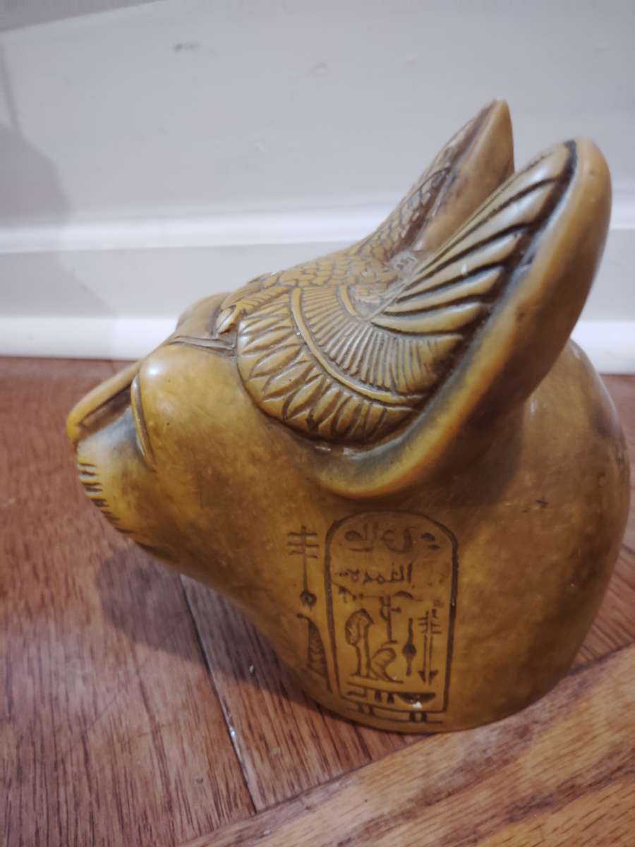 Replica Bastet Goddess head Cat goddess  Egyptian Bastet for