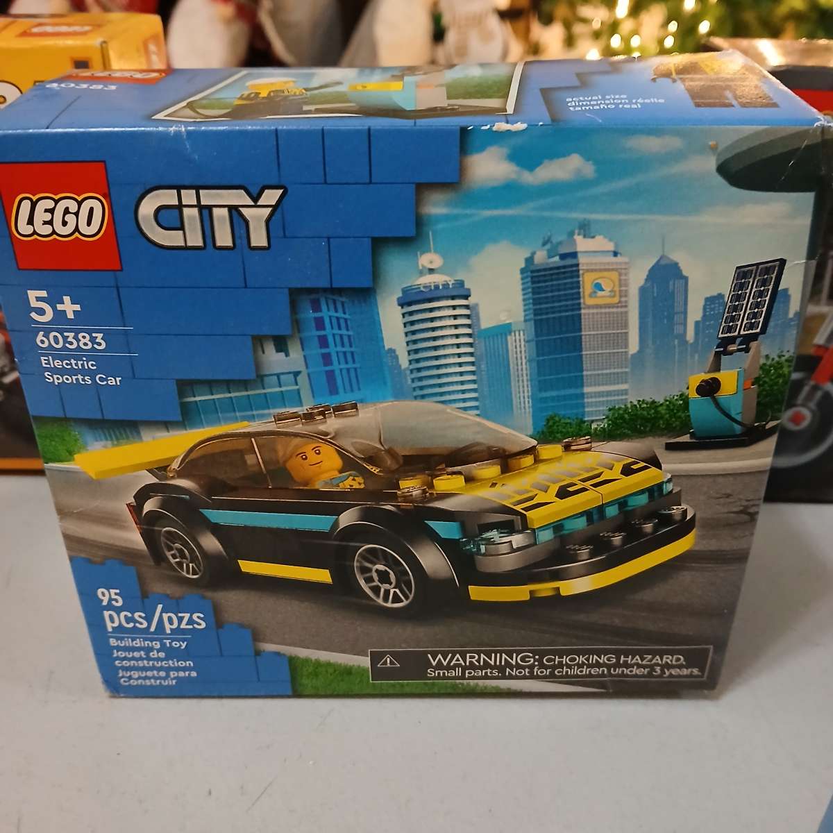 lot of 5 lego city building toys