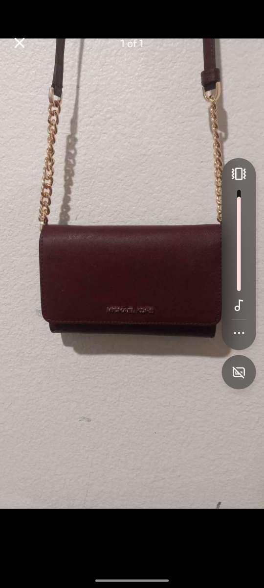 mk purse waver 7 n 1 wand 24inch Figaro chain