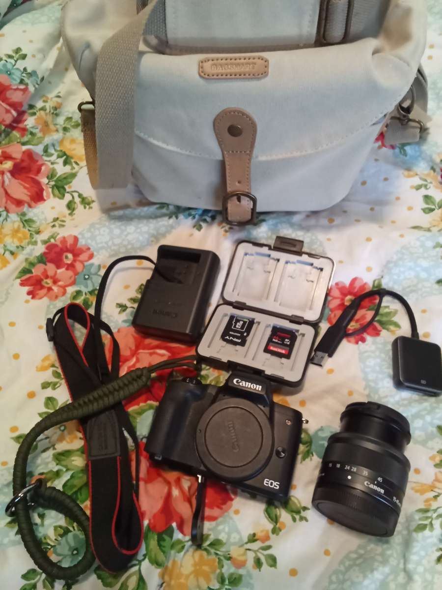 Canon EOS M50 Mark ii mirrorless 4k camera