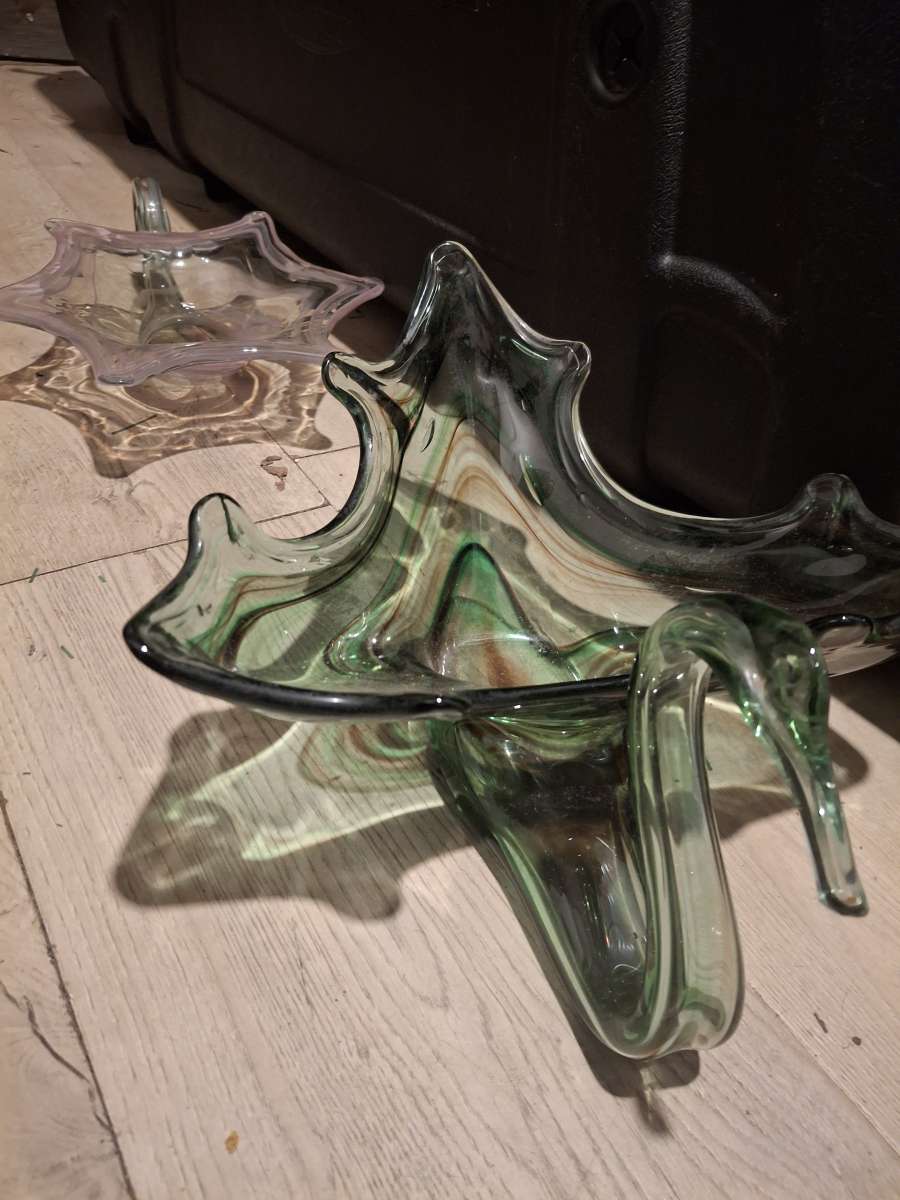 hand crafted glass art