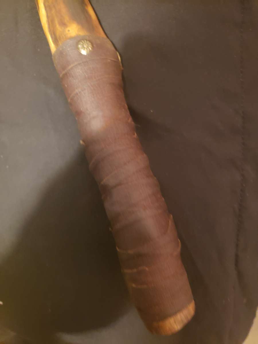 native American powwow war club