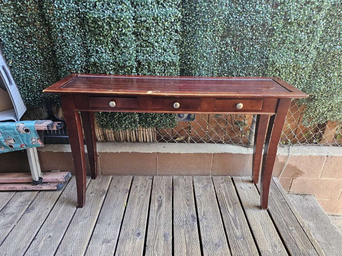 Long Wooden Table