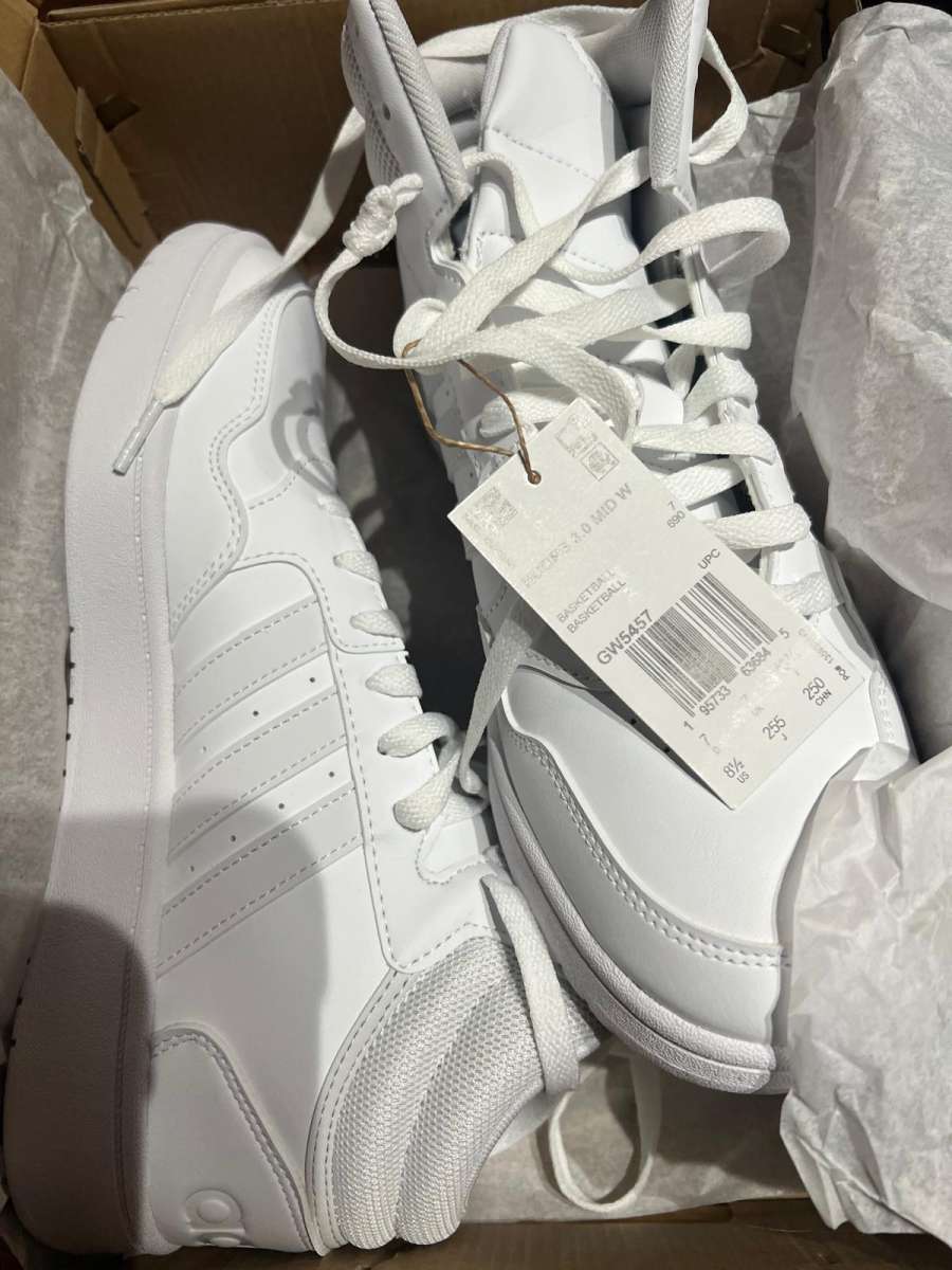 Adidas Womens Hoops 30 Mid Classic Shoes Size 8