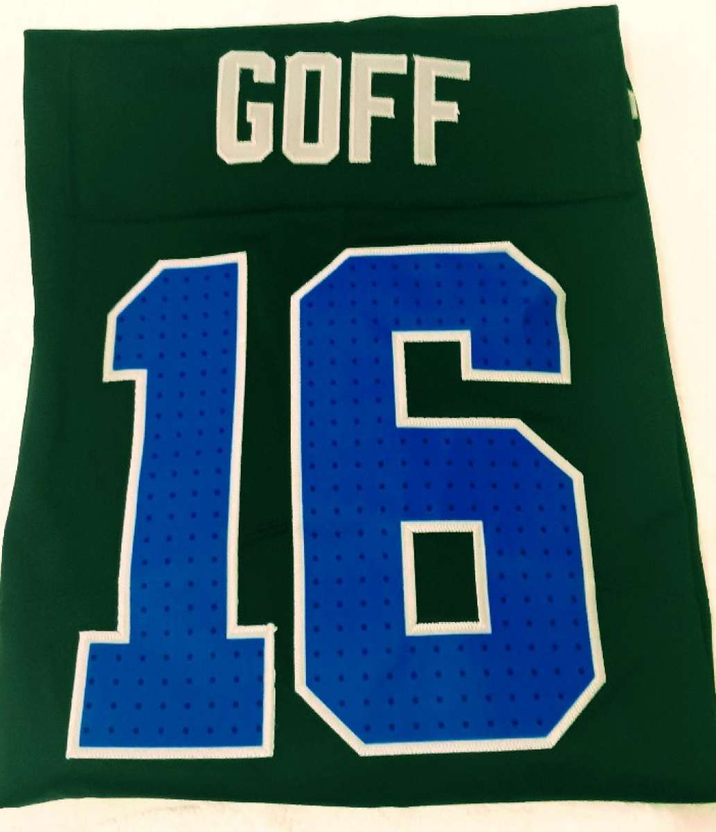 J Goff Detroit Lions Jersey XL Or Large Stitched