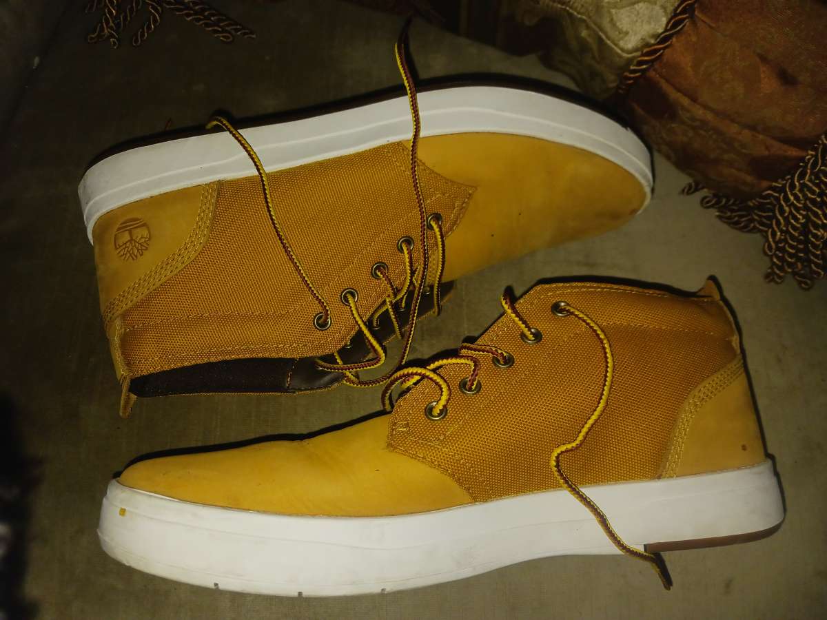 Timberland Davis Square Chukka Casual Shoes Wheat Nubuck Men