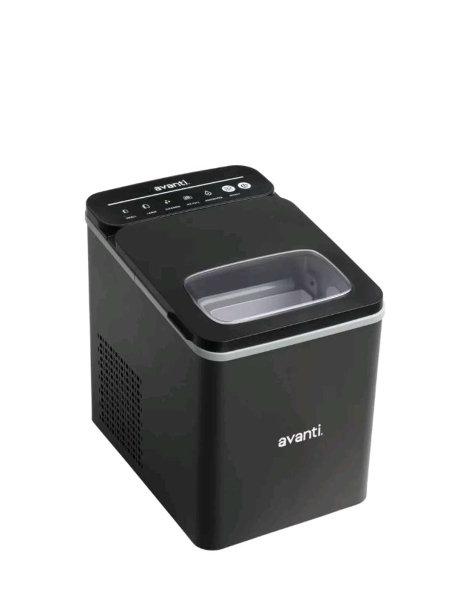 Avanti Mighty Ice 26lb Countertop Bullet Ice Maker in black
