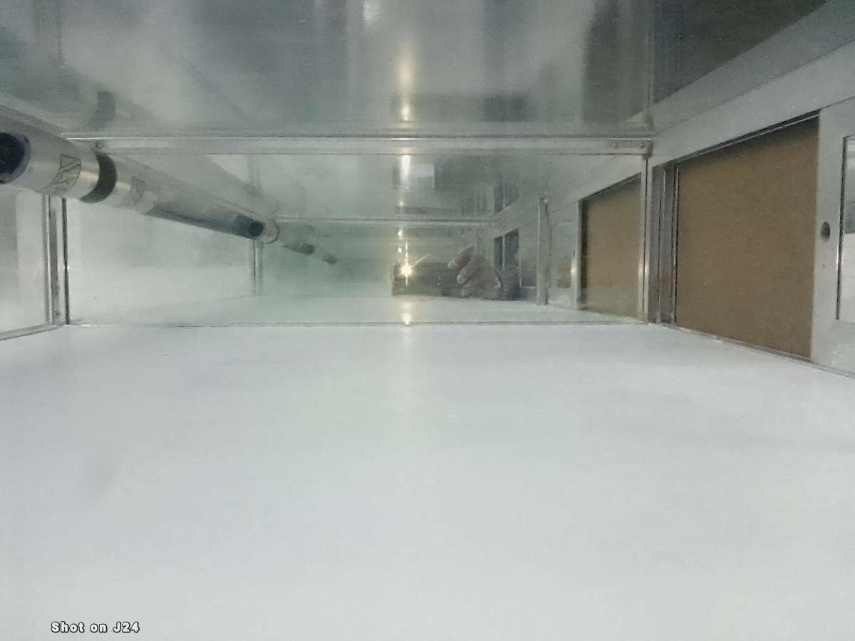 Glass Display cases with lights