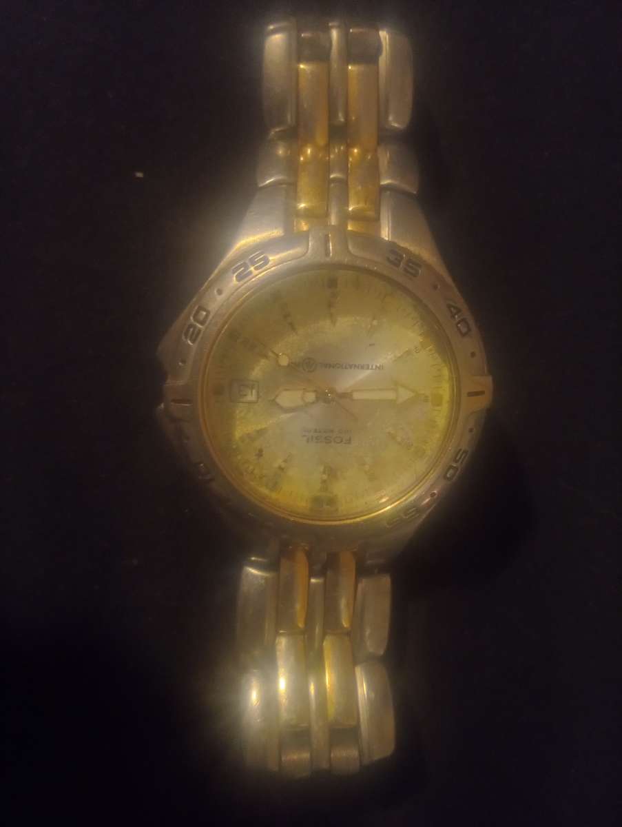 Mens Stainless Steel FOSSIl Watch