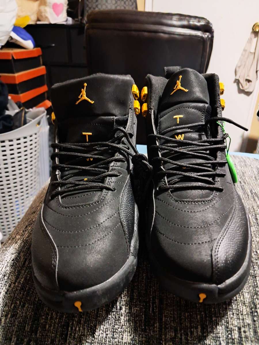 Jordan retro 12s black taxi