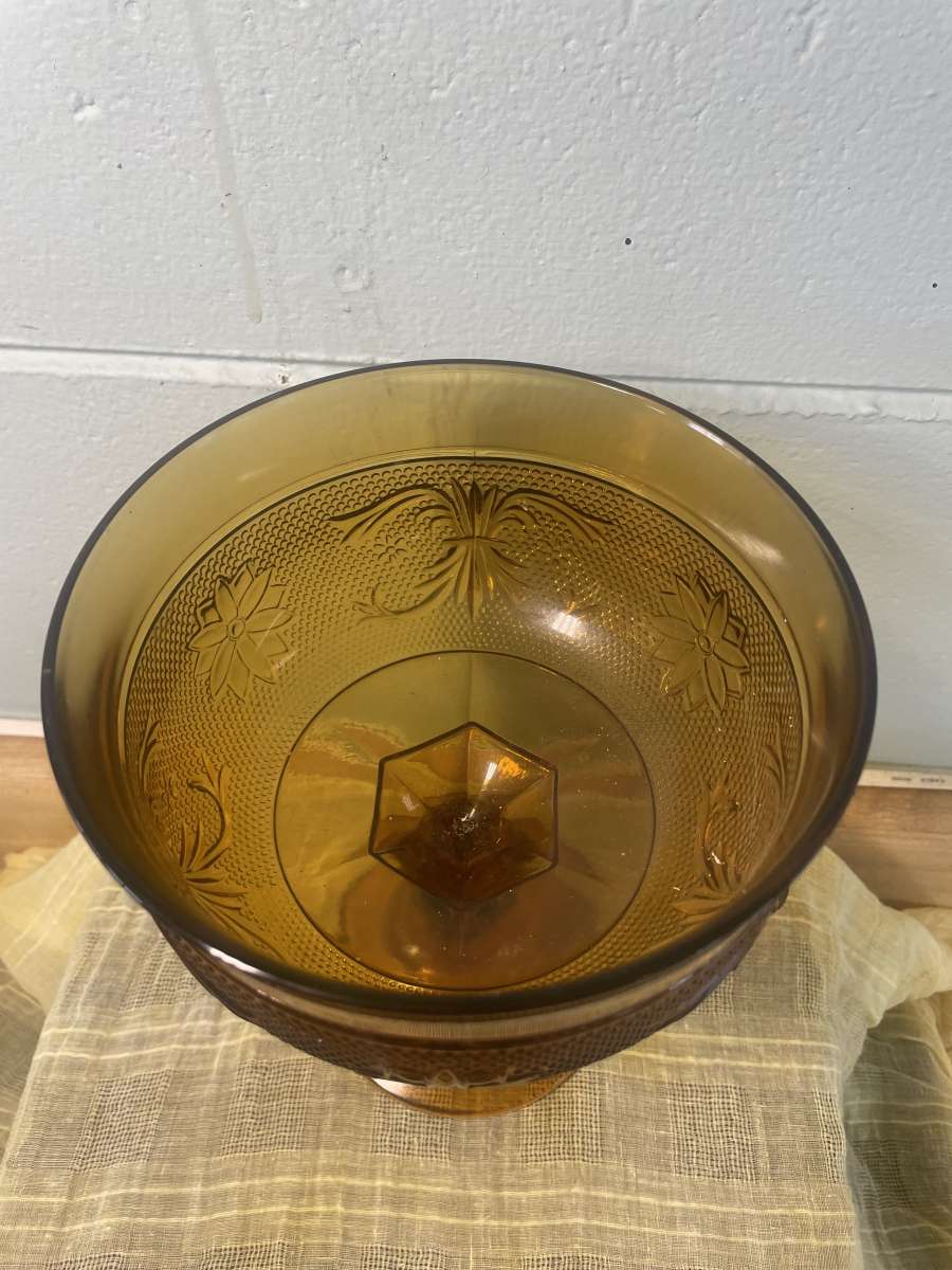 Tiara Amber Glass Collection