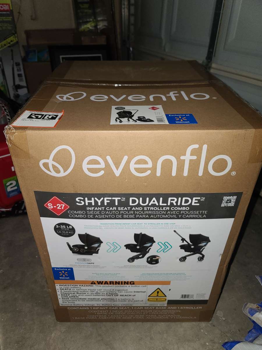 Evenflo dual shyft dualride travel system
