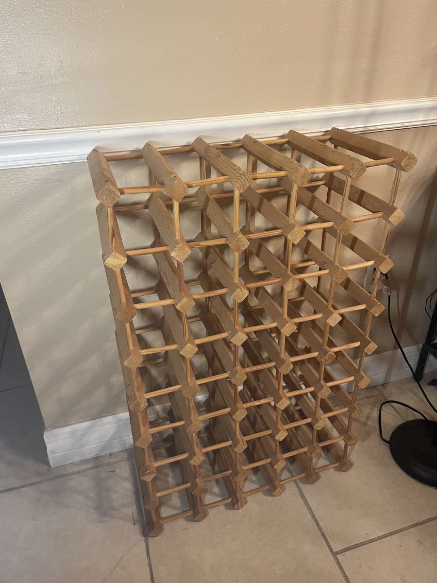 Wooden Wine Rack