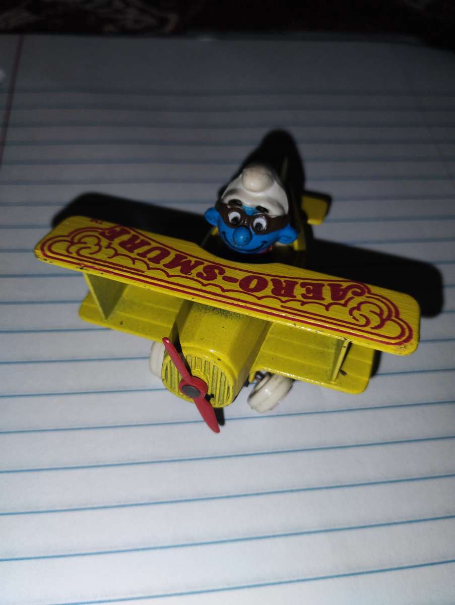 Vintage Smurfs Metalcast collector Toys 1982