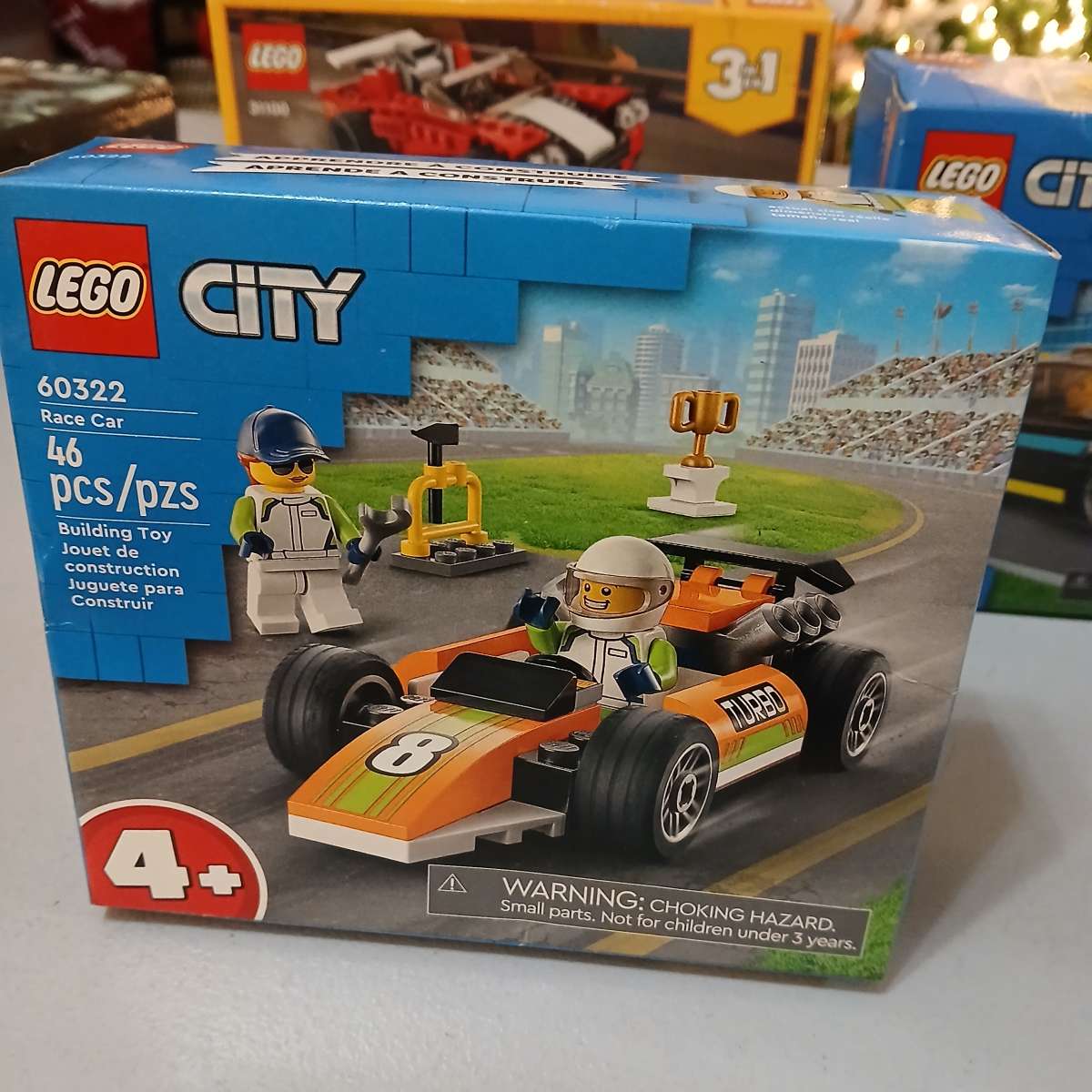 lot of 5 lego city building toys