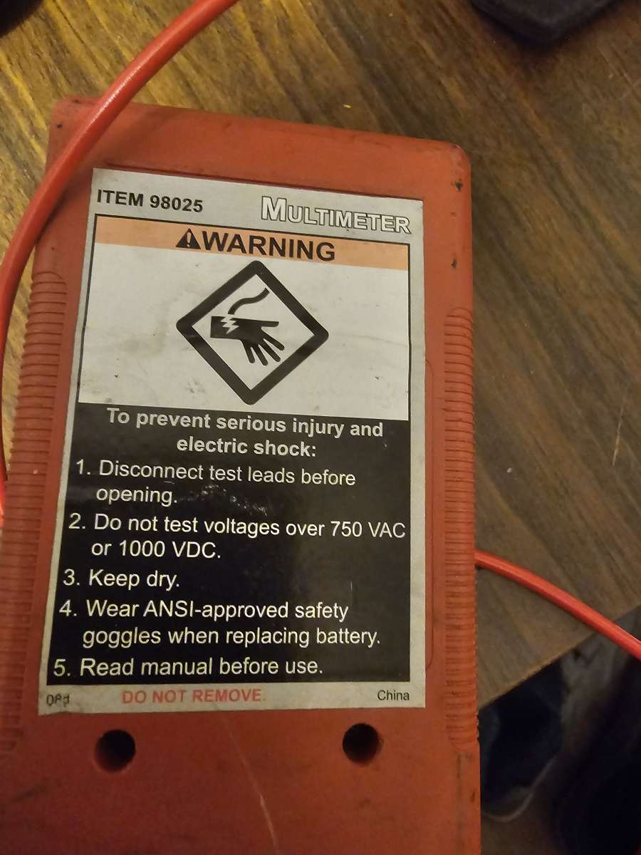 multimeter 2 of them