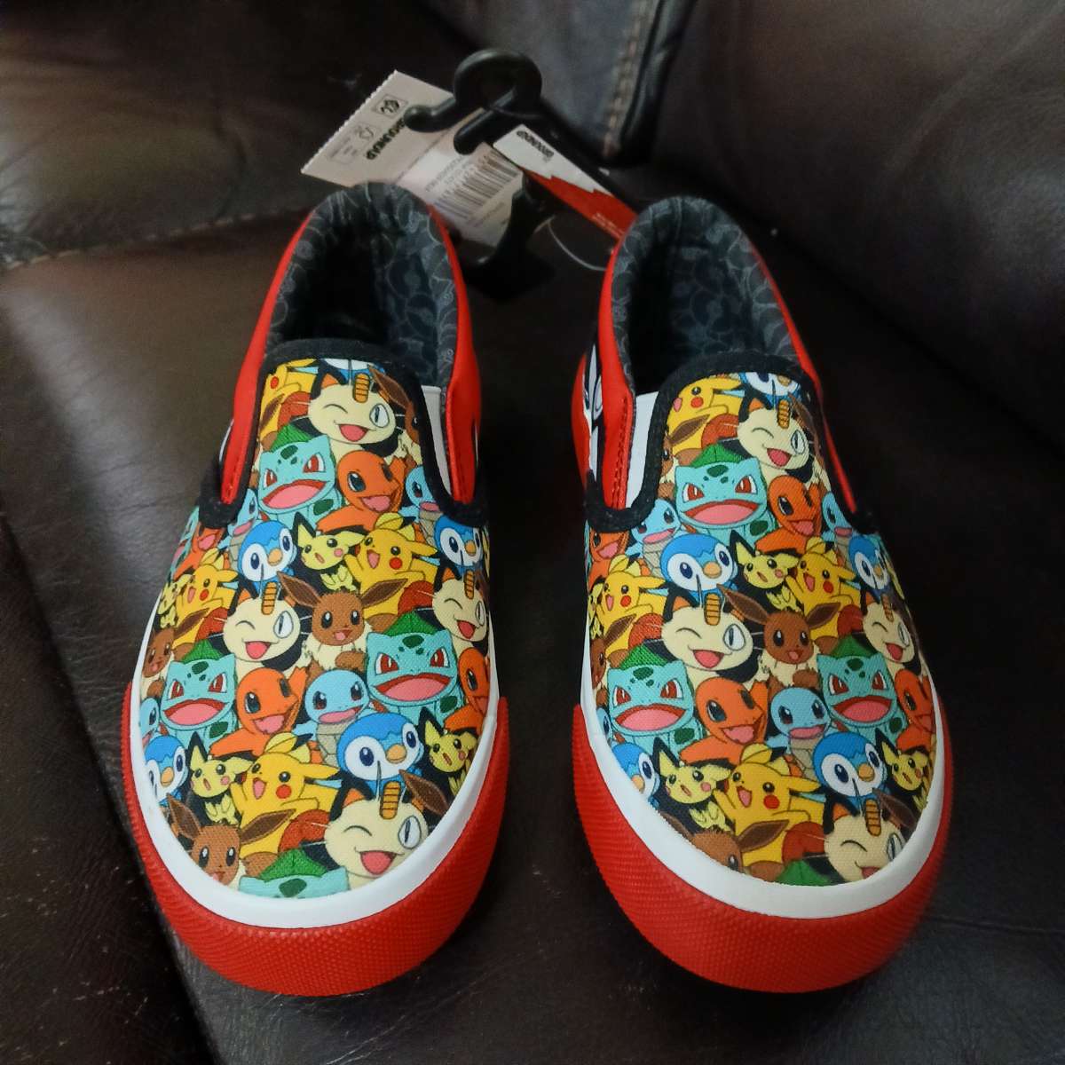 Pokemon slip on shoes youth size 1
