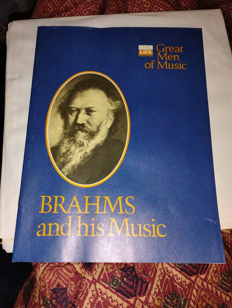 4 2sided records Brahmas musical master pieces in one