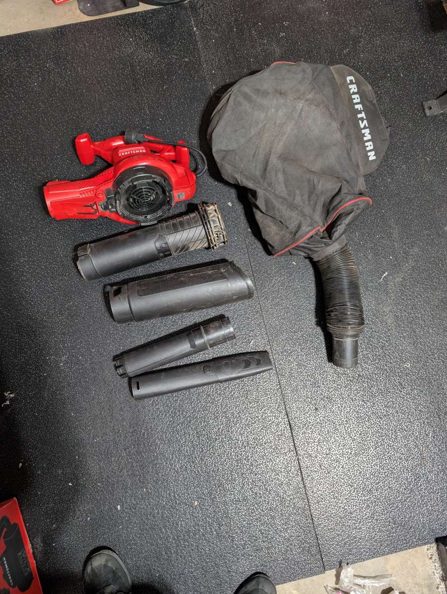 Craftsman 3in1 blower vacuum and mulcher