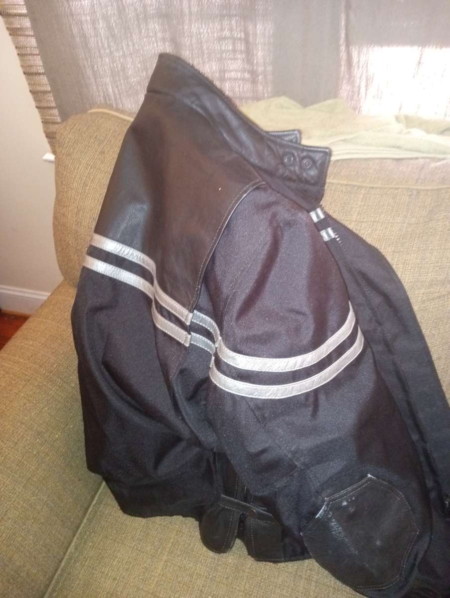 Mens motor cycle jacket