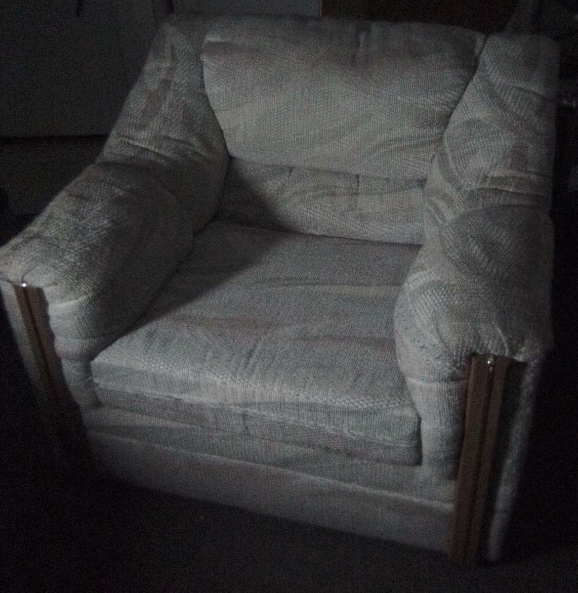 chair and file cabinet