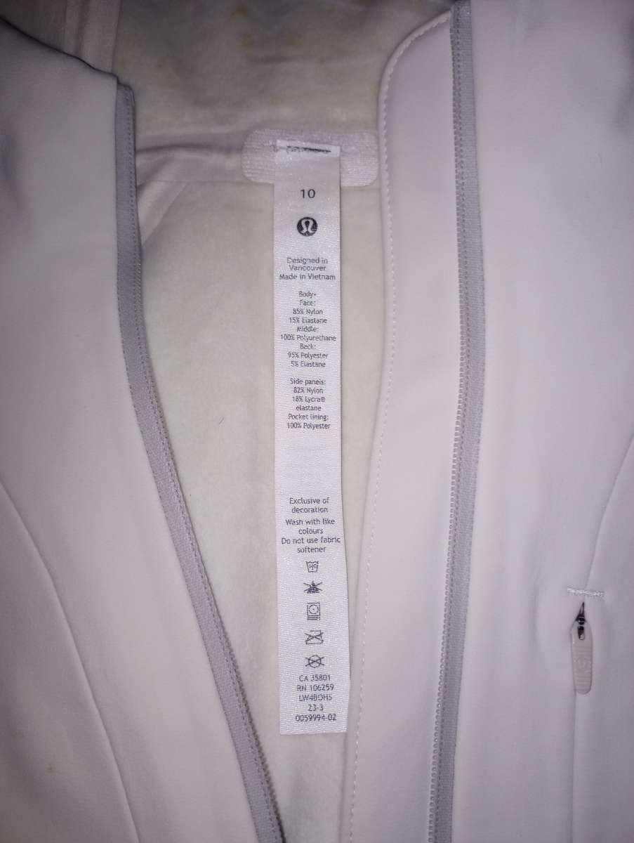 Lululemon Womans Jacket with Hoodie
