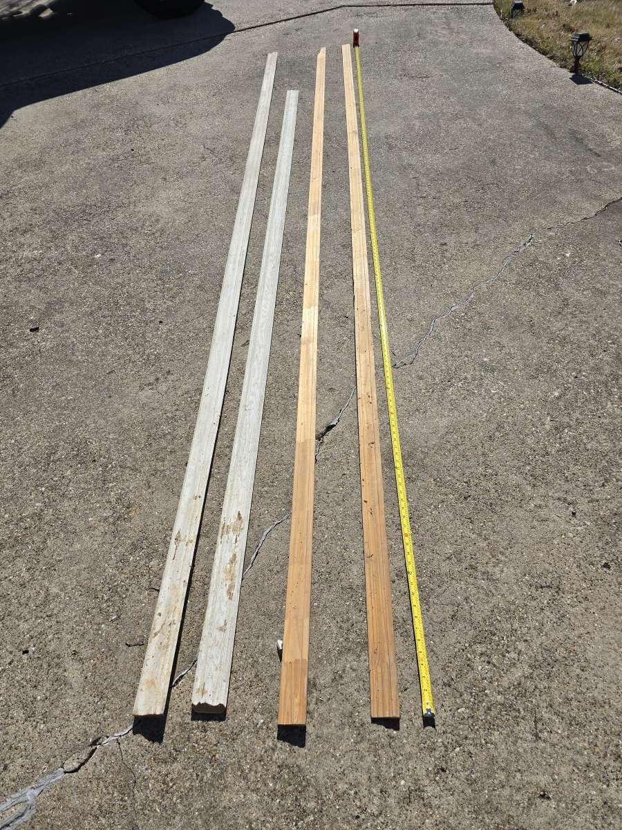 Various Wooden Trim or Baseboards