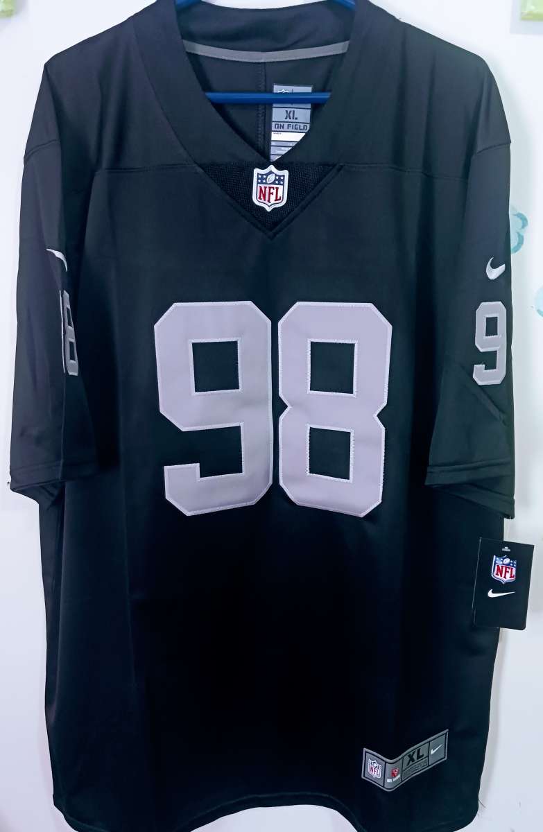 Maxx Crosby Las Vegas Raiders jersey XL or Large Stitched