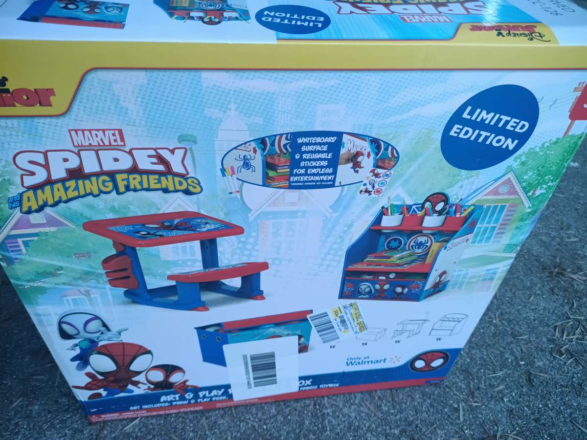 Spidey and His Amazing Friends 3Piece Art  Play Toddler Room