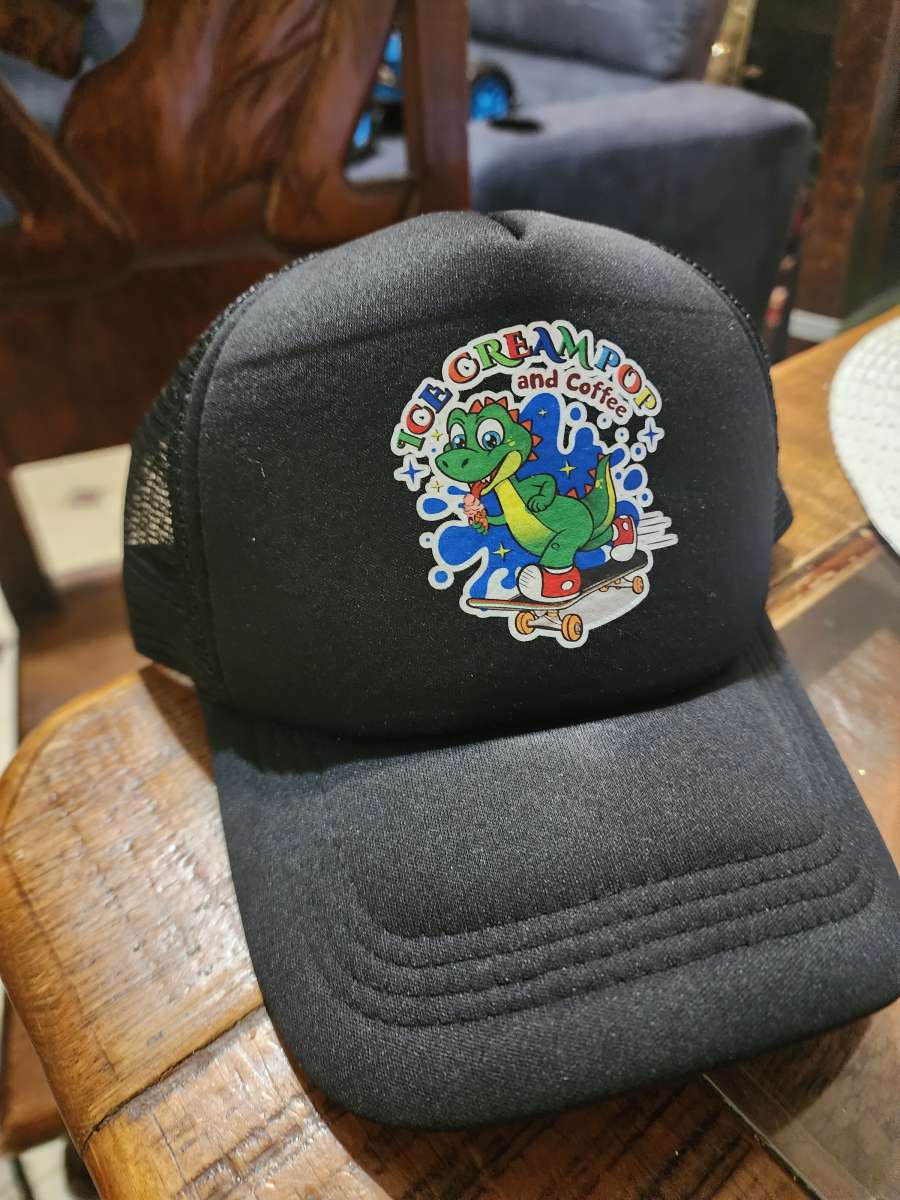 custom Ice cream pop and coffee hat