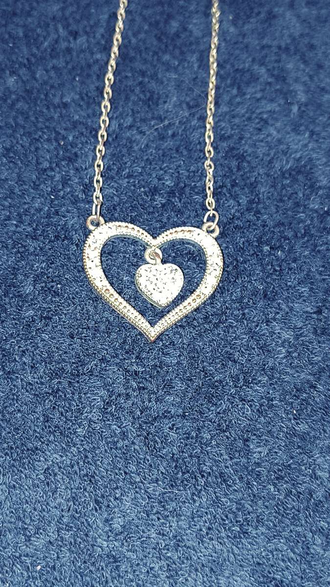 Double Heart Necklace