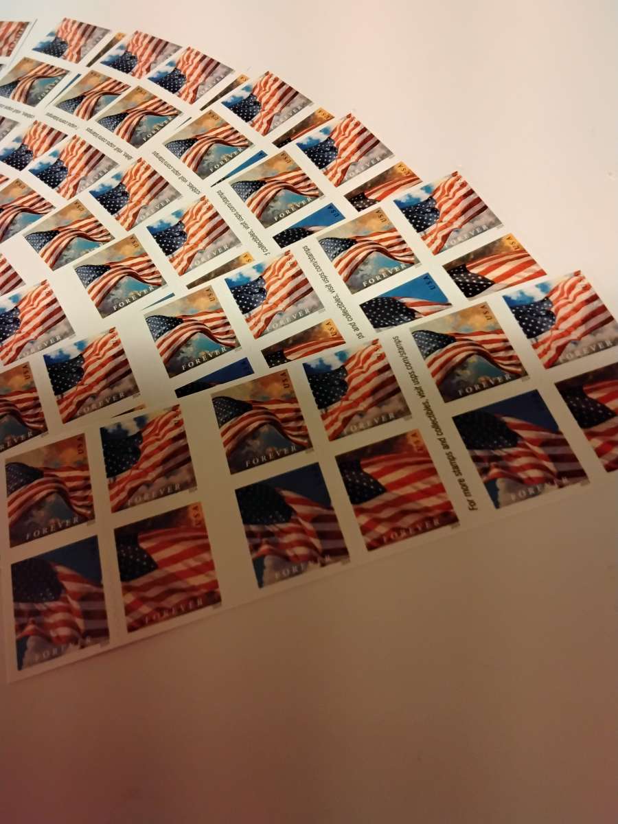 Flag stamps