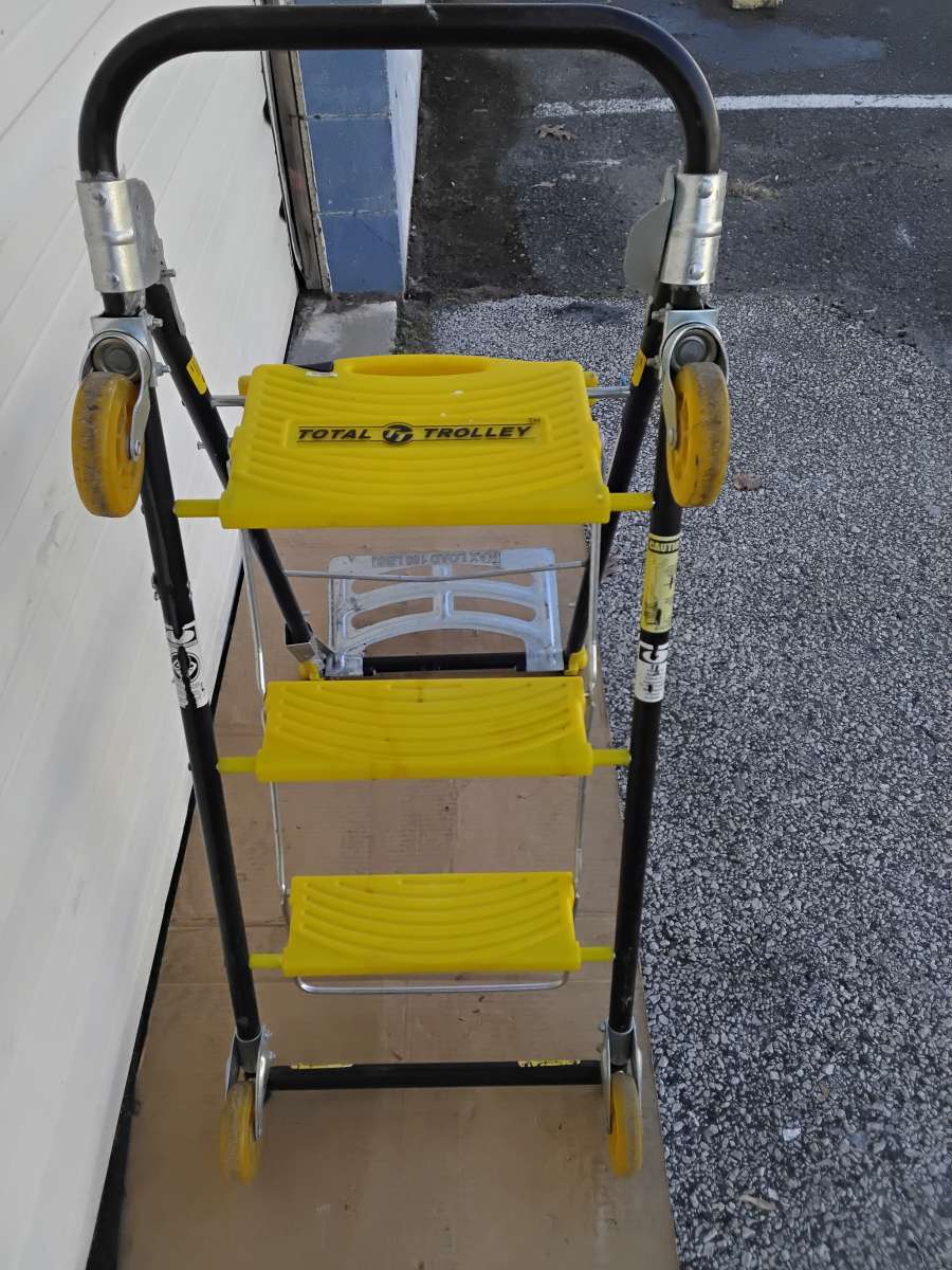 Nice Hand Truck and Step Ladder and Dolly Like New