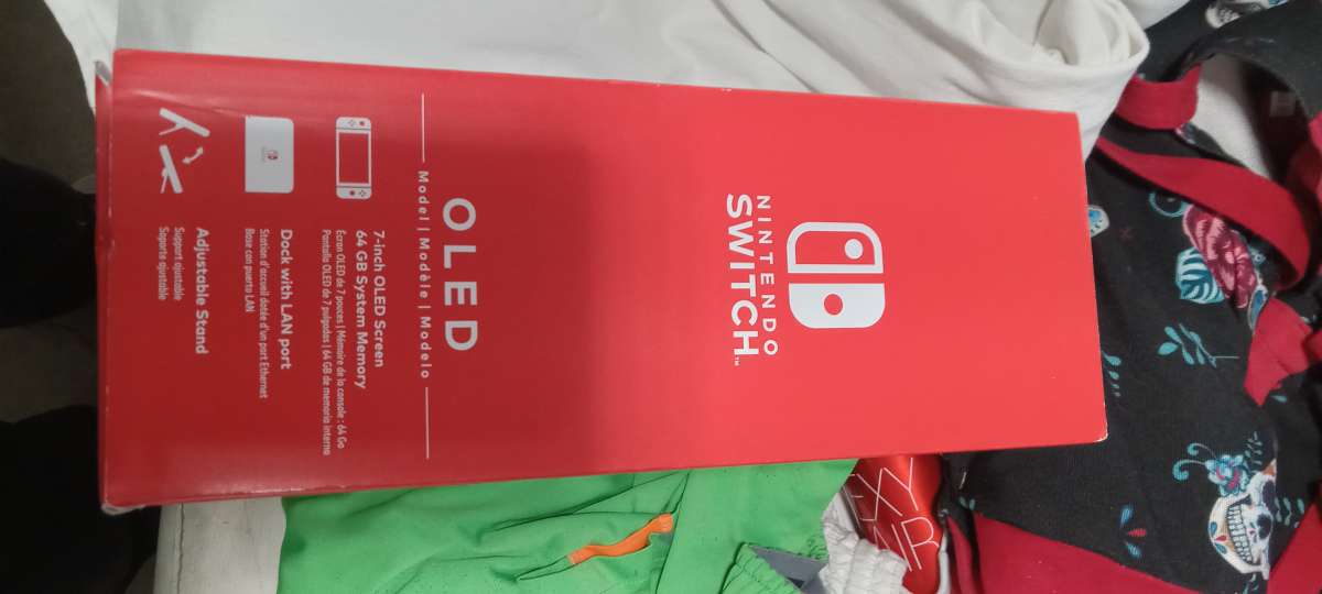 brand new still in the box Nintendo switch OLED