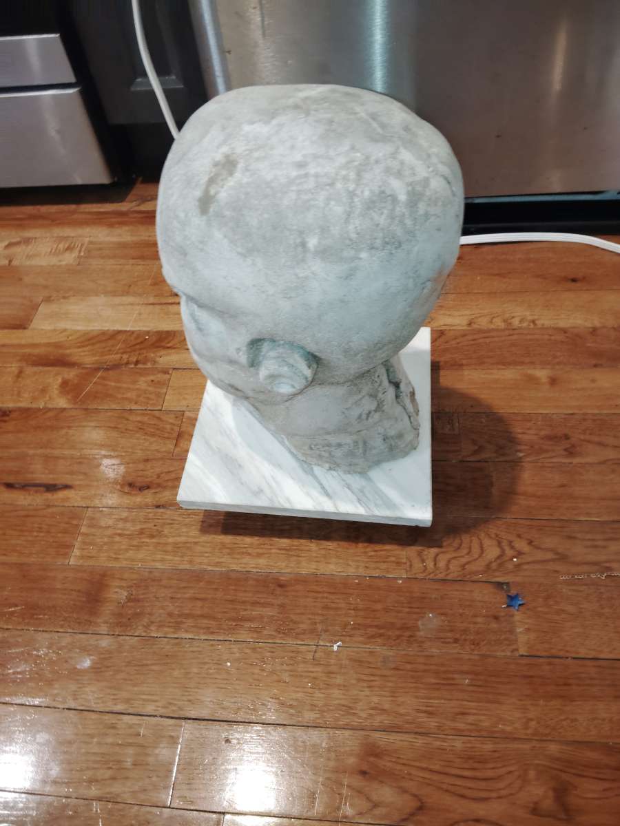Large cameo male Garden Sculpture garden decor garden statue