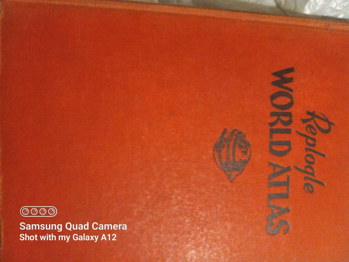 vintage 1940s world globe