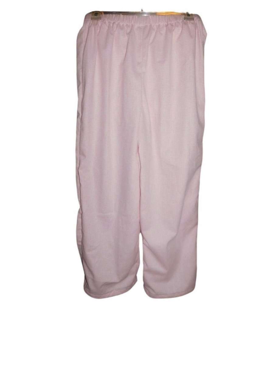 Pink and White Girls Pajama Pants