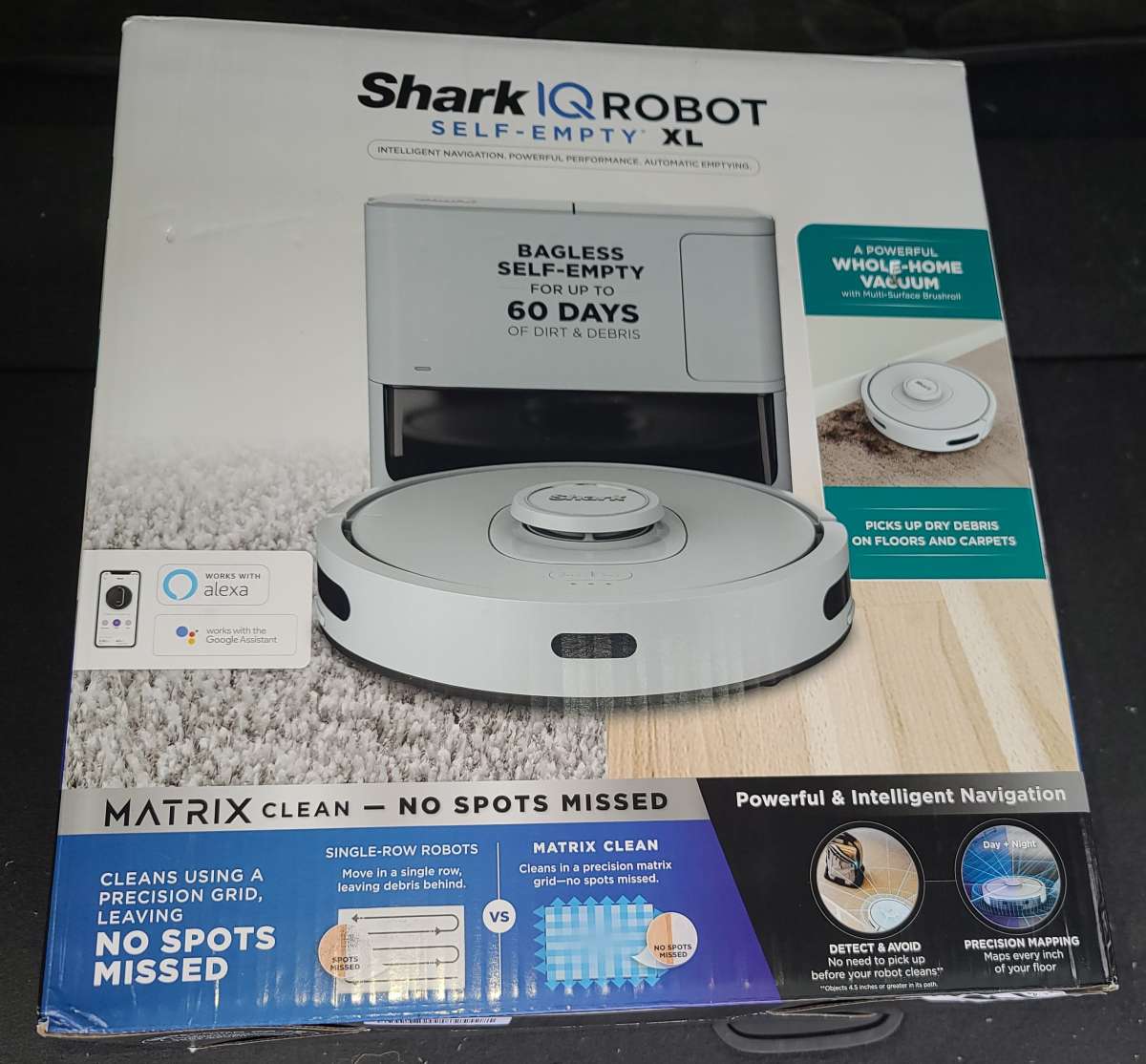 Shark iq robot self vacuum