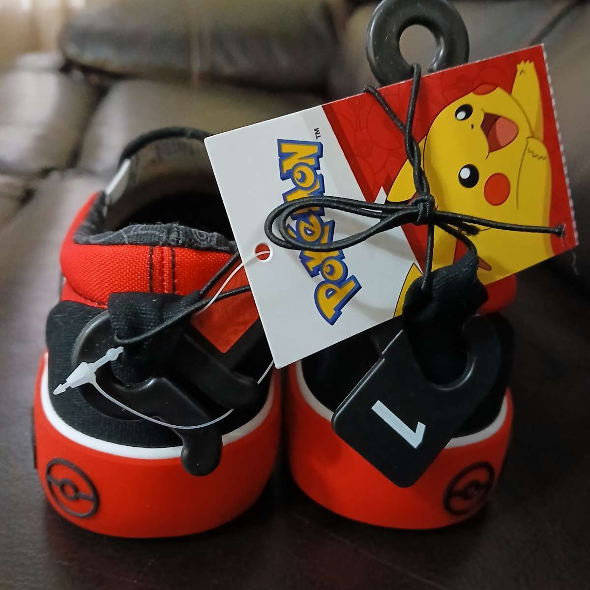 Pokemon slip on shoes youth size 1