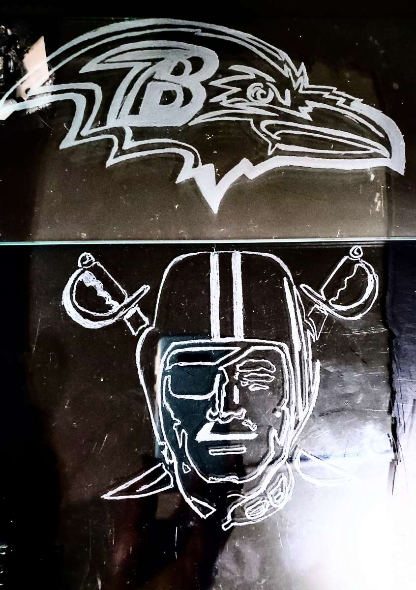 Customer Engraved Glass any Design you can think of