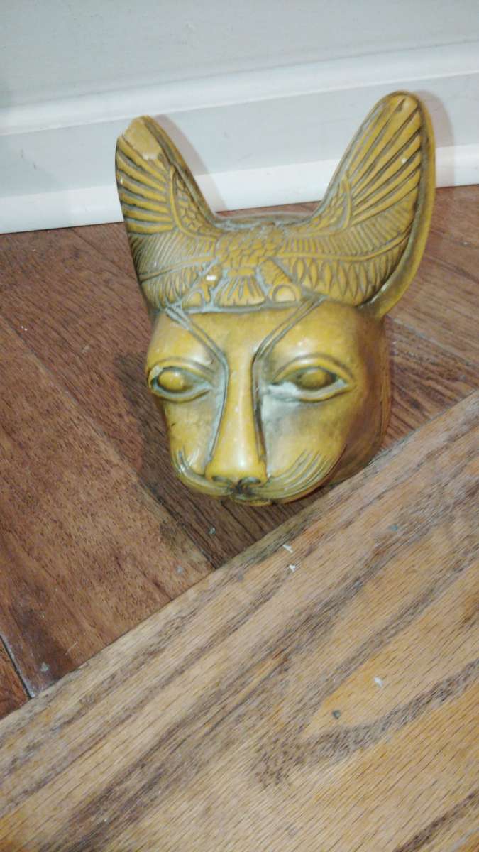 Replica Bastet Goddess head Cat goddess  Egyptian Bastet for