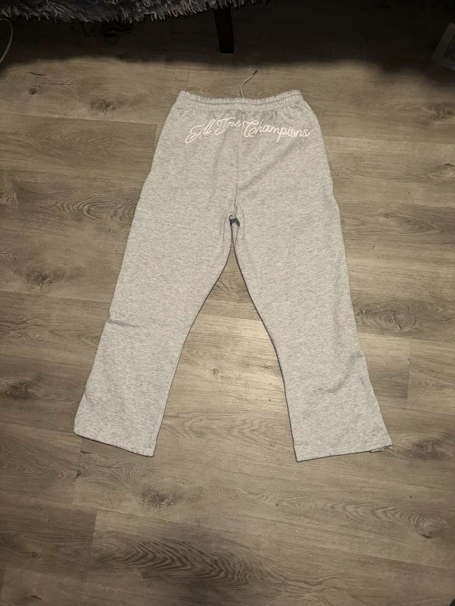 Grey sweatpants