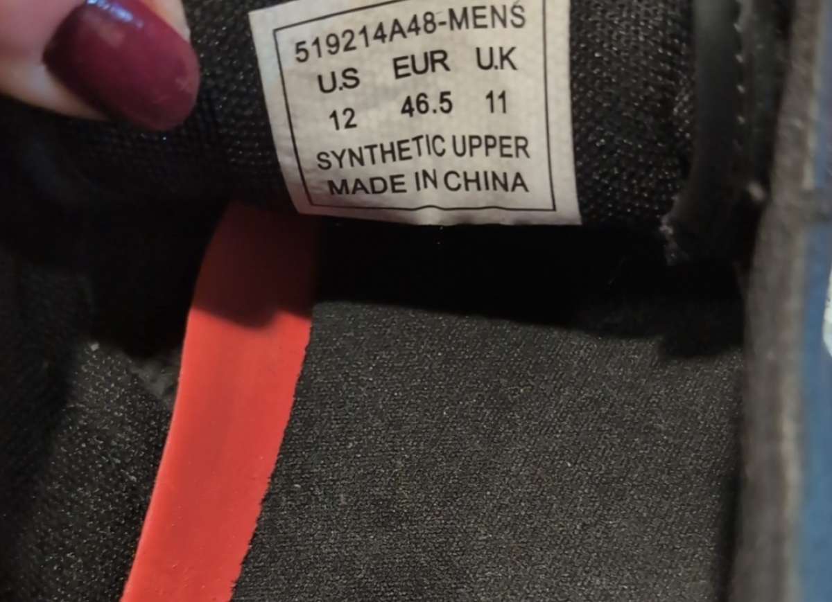 Custom Hand Painted Levi Mens Size 12 Shoes