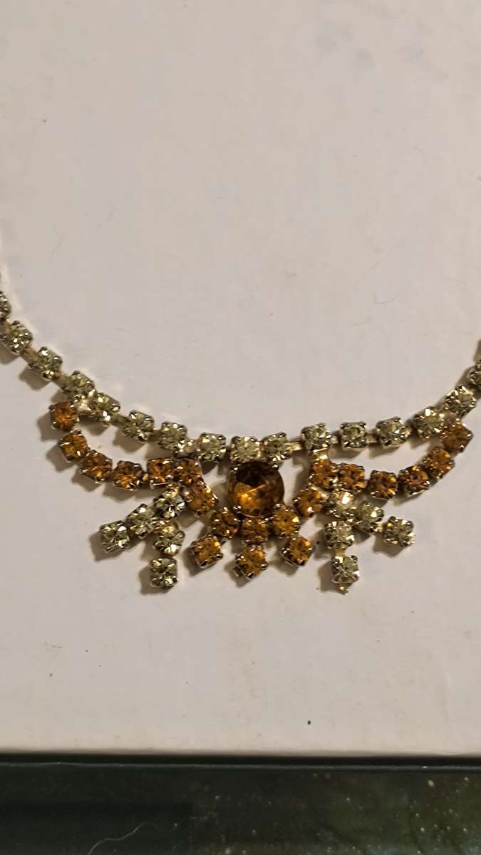 Citrine Gemstone Necklace