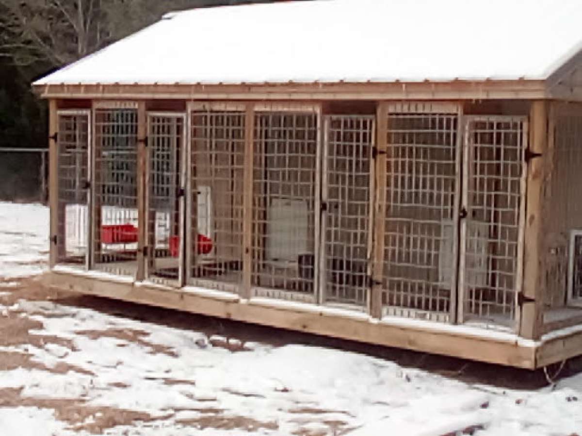 4Bay Dog kennel for breading o