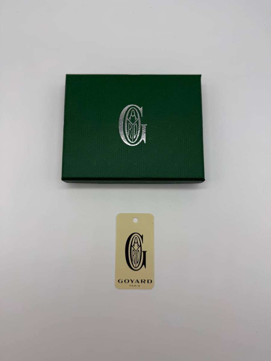Green Goyard Card Holder