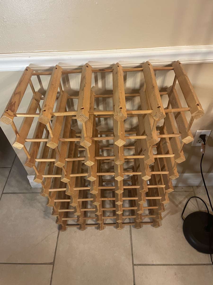 Wooden Wine Rack