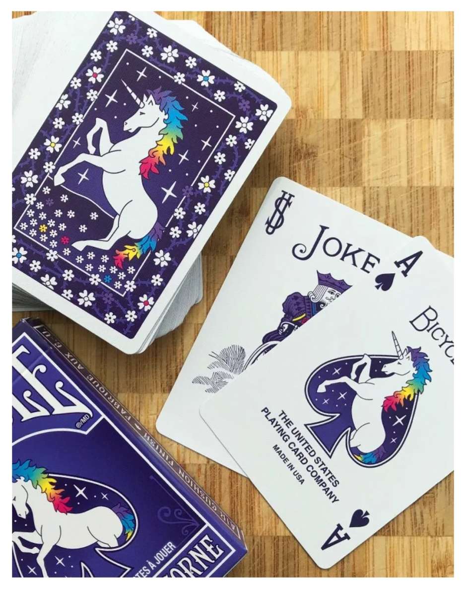 Bicycle Unicorn Playing Cards