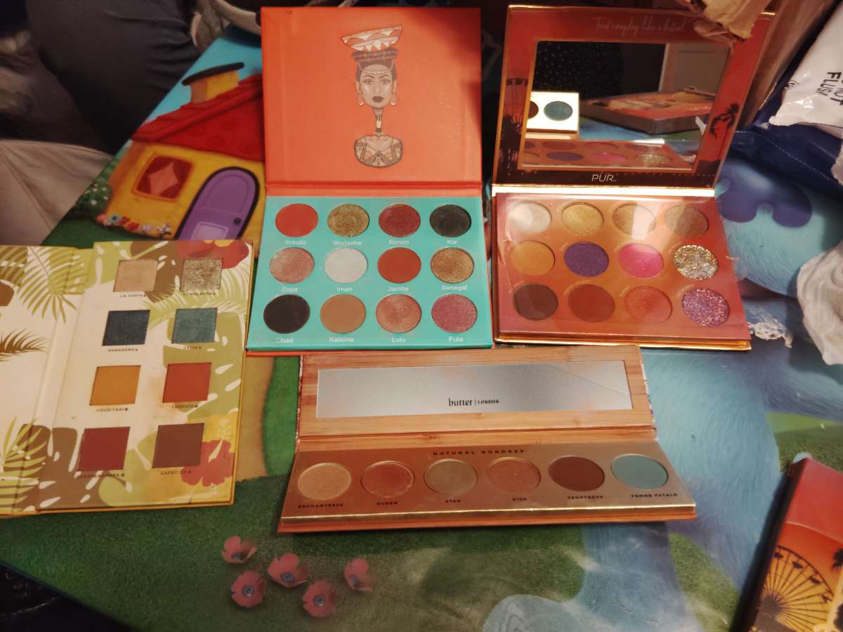 paletas de maquillaje